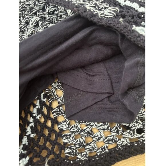 SANDRO Paris Multicolored Crocheted Mini Dress Size 1 - Picture 7 of 7